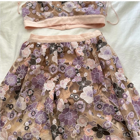 🔝 $595 For Love and Lemons Posy Embroidery Set S - Picture 12 of 14
